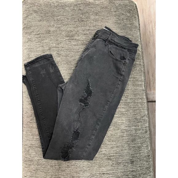 Kancan Distressed Skinny Jeans | Womens Plus Size Jeans | Size 2XL‎ - Picture 4 of 10